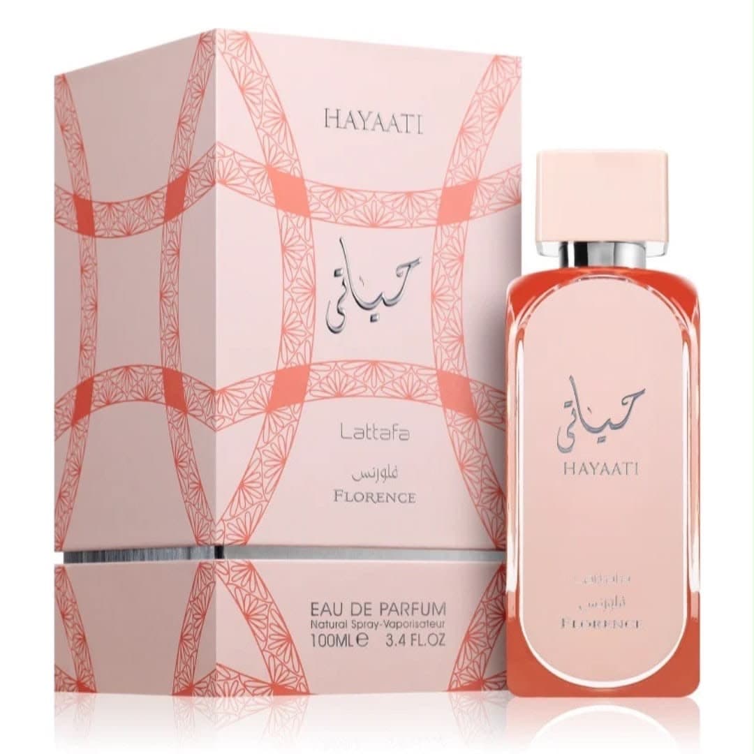 HAYAATI حباني Lattafa فلورنس FLORENCE EAU DE PARFUM Natural Spray-Vapotisateur